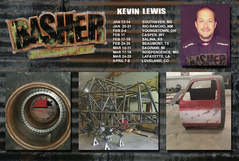 Sneak Peek BASHER driven by Kevin Lewis Toughest Monster Trucks