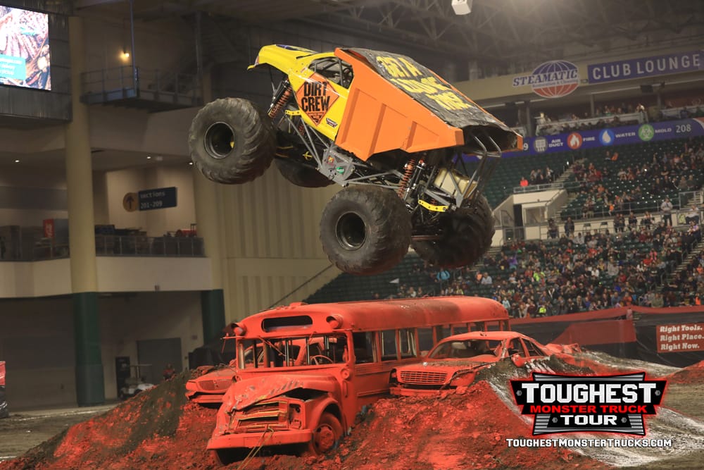 toughest monster truck tour vs monster jam